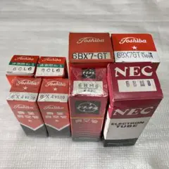 たけだ様用 ゼネラルエレクトリック　真空管　6BX7GT ４点セット　❷ たけだ様用 ゼネラルエレクトリック 真空管 6BX7GT 4点セット