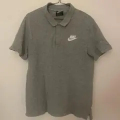 Nike ナイキ　NIKE グレー ポロシャツ