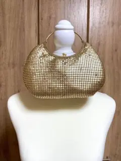 【新品未使用】キラキラ可愛いゴールドのパーティーバック♡綺麗