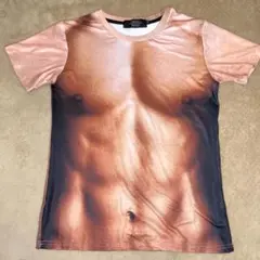 山田孝之着用！肉体プリント Tシャツ Mサイズ　マッスル　パロディ