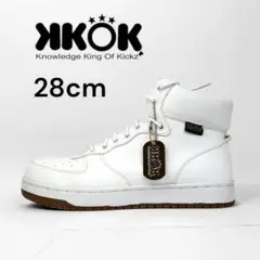 未使用品　KKOK コック　スニーカー　白　ホワイト　28cm