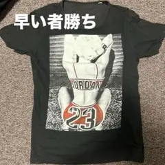 ジョーダン プリント Tシャツ ブラック