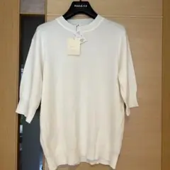 エクラ　ニット白　サイズ40