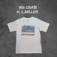 90s USA製 H. L.MILLER San Francisco Tシャツ
