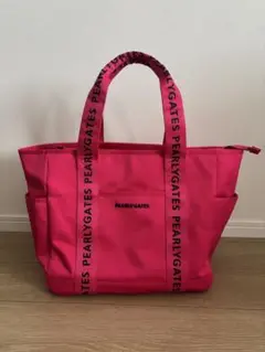 【美品】PEARLY GATES 定番ロッカーバッグ トートバッグ
