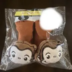 新生児靴下　おさるのジョージ