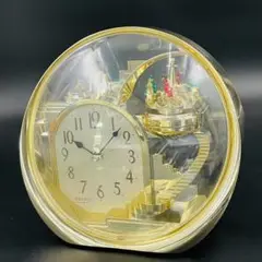 SEIKO BY407G 置時計 メリーゴーランド 昭和レトロ【動作品】