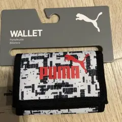 PUMA 財布 ホワイト/ブラック　WALLET
