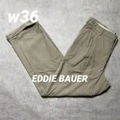 eddie bauerツータックコーズパンツクラシックフィット36×34
