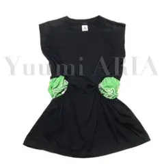 yuumi ARIA ノースリーブミニワンピース 再構築　ヴィンテージ