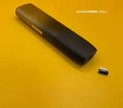 ［1個黒色］iQOS充電部分の粉塵から守る非純正充電キャップセレッティモデル対応