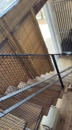 階段転落防止ネット
