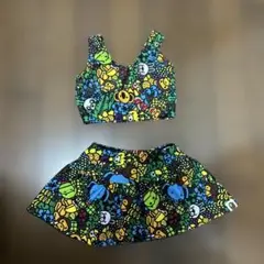 BAPE KIDSカラフルキャラクター柄　子供水着 100cm