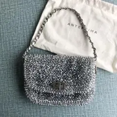 anteprima シルバー ショルダーバッグ