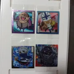 【未開封】ONEPIECEウエハース　4枚セット