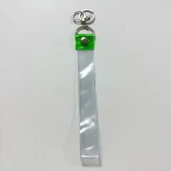 銀テープホルダー キーストラップ 25mm幅 ロング1個