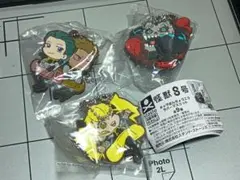 怪獣8号 キャラばんちょうこう ラバーマスコット 3個セット②