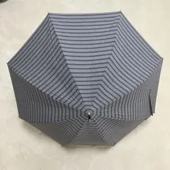 日本製　トライクール　ボーダー　日傘　東洋紡STC 47cm 晴雨兼用