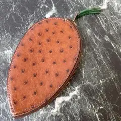 正規品 HERMES エルメス オーストリッチ コインケース フルーツモチーフ