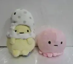 ●すみっコぐらし●てのりぬいぐるみ ちんあなご くらげ