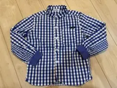 メイクユアデイ　MAKE YOUR DAY ギンガムチェック シャツ 120