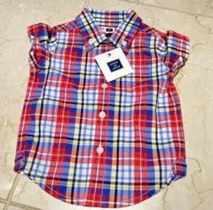 【新品】Janie and Jack チェックシャツ60cm 定価5000円