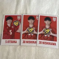 バレーボール男子日本代表　モバガチャ　ステッカー　大塚　西川