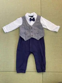 子供用フォーマルロンパース 80cm ネイビー