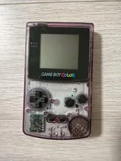 GAME BOY COLOR クリアパープル 本体 【動作確認済】