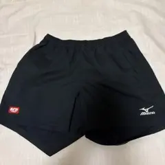 Mizuno ショートパンツ　卓球　レディース　ブラック　XL②