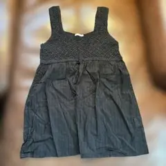 maison de plage 黒チュニック