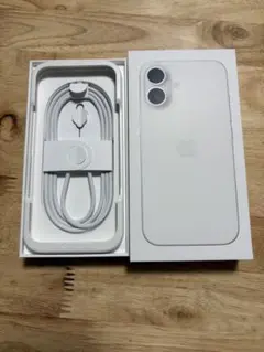 iPhone16 箱・ケーブル　※本体なし