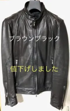 【ジャックローズ】 ゴートレザーシングルライダース Mサイズ