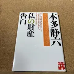 私の財産告白