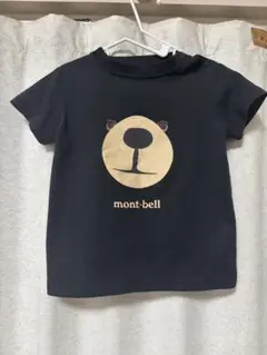 mont-bell クマ顔プリント Tシャツ 80 モンタベア