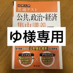 大学入学共通テスト 公共・政治・経済 集中講義 第5版