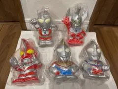 ウルトラマン ソフビ貯金箱コレクション フィギュア 全５種コンプリート