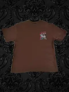 X-LARGE Records Tシャツ ブラウン