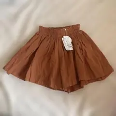 【新品、未使用】スカートパンツ　スカンツ　110㎝