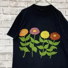 USA製90sヴィンテージTシャツ！シングルステッチ　ブラック半袖古着L73