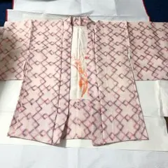 着物 ／【ピンクの総絞りの羽織】