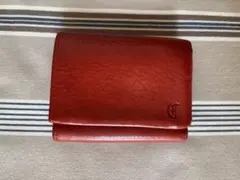 美品⭐︎CLEDRAN WALLET 折り財布　レッド