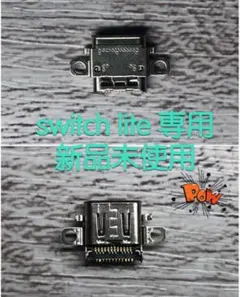 Nintendo Switch lite用充電口 type-cコネクタ 交換部品