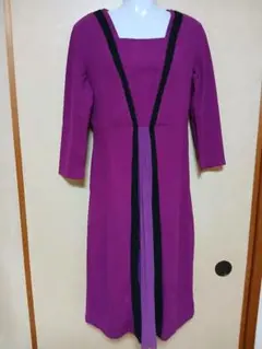 ★美品❗新品です♪紫色のロングワンピース✨お値下げ♪