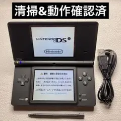id1【清掃&動作確認済】Nintendo DSi ブラック(黒)本体