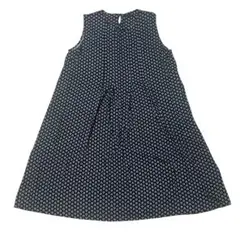 24時間以内発送！【美品】花柄　黒　ワンピース
