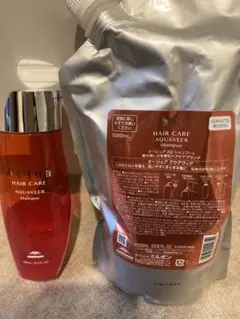 オージュアAQシャンプー 本体と替 使用