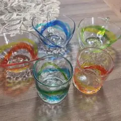 琉球グラス　5点セット