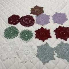 ハンドメイド　コースター　13枚セット