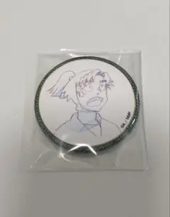 忍たま乱太郎　振り返りの段　体験展　善法寺　伊作　原画缶バッジ　ポラショット